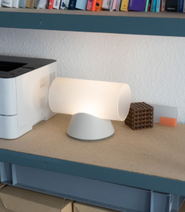 Photo of Hollow Light with light turned on Hayo Gebauer Studio