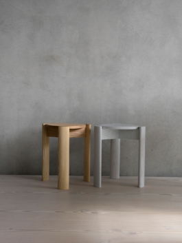 Photo of two Trig Stools Hayo Gebauer Studio