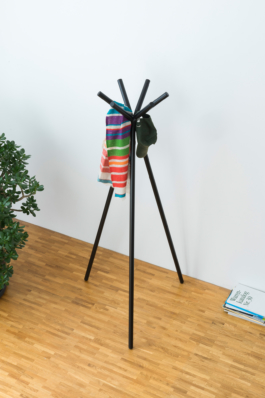 Photo of Split Rack with scarf and hat Hayo Gebauer Studio