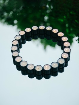 Photo of Candle Cluster full circle Hayo Gebauer Studio